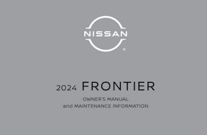 2024 Nissan Frontier Owner's Manual