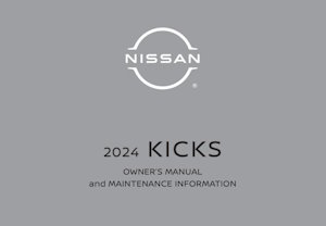 2024 Nissan Kicks Owner's Manual