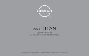 2024 Nissan Titan Owner's Manual